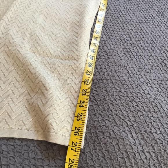 Stunning vintage long sweater and vest set with a chevron knit pattern. EUC - Picture 10 of 16